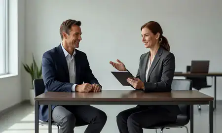 Customer discussing car shipping options in Troy, Michigan, United States