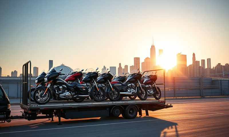 Motorcycle Shipping in Warren, Michigan