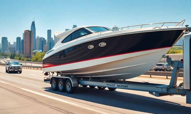 Wyoming, Michigan boat transporter