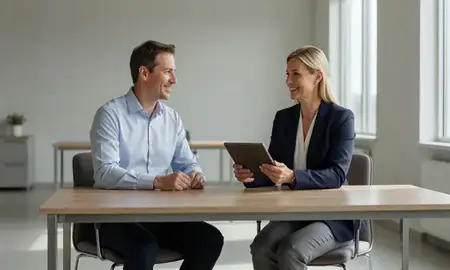 Customer discussing car shipping options in Wyoming, Michigan, United States