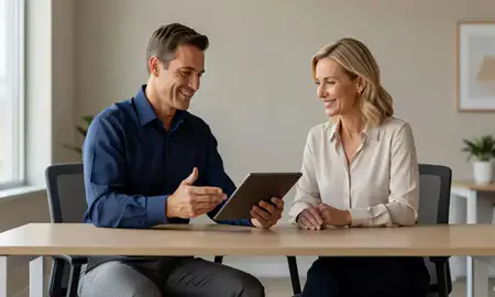 Customer discussing car shipping options in Minnesota, United States