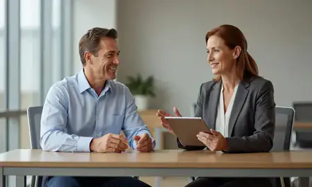 Customer discussing car shipping options in Apple Valley, Minnesota, United States