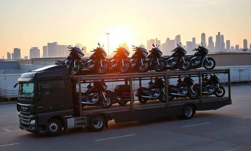 Blaine, Minnesota motorcycle shipping transporter