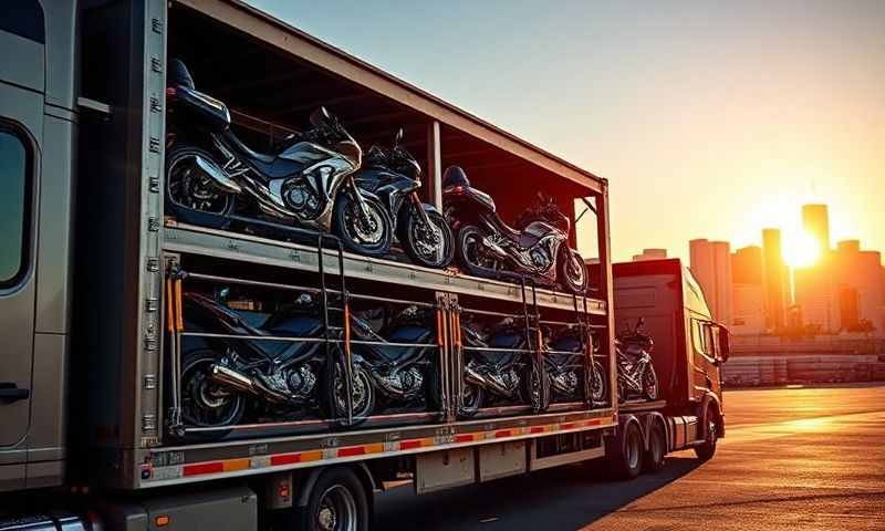 Bloomington, Minnesota motorcycle shipping transporter