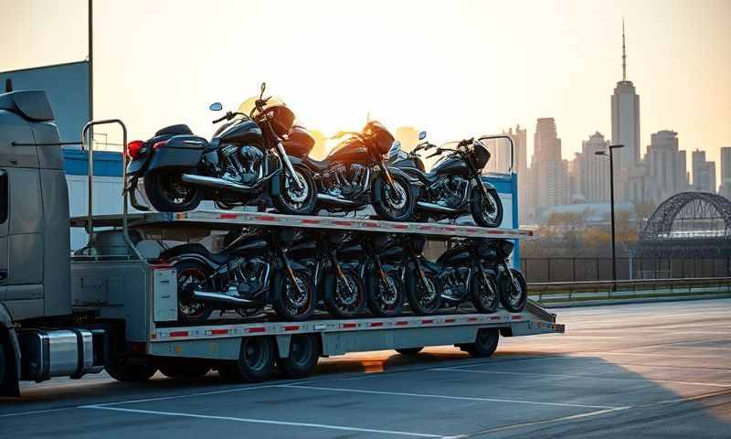 Brooklyn Park, Minnesota motorcycle shipping transporter