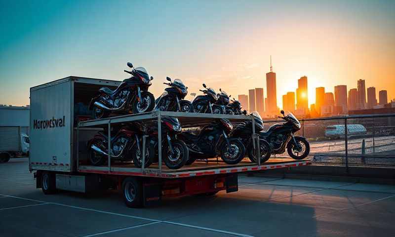 Burnsville, Minnesota motorcycle shipping transporter