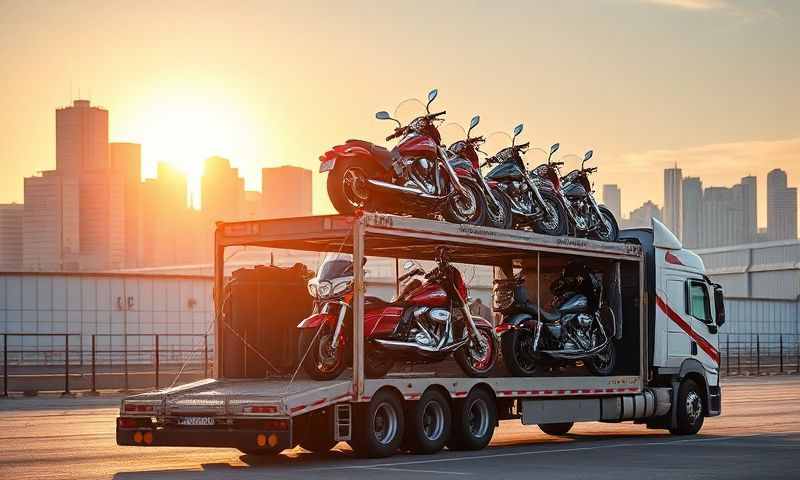 Duluth, Minnesota motorcycle shipping transporter