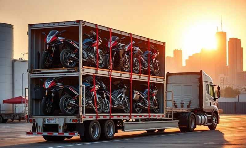 Eagan, Minnesota motorcycle shipping transporter