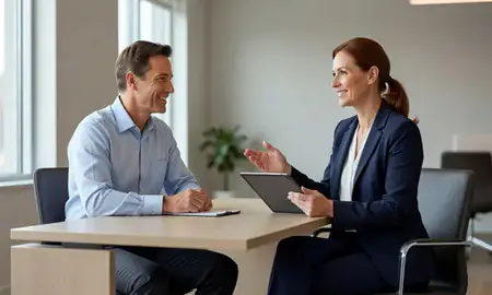 Customer discussing car shipping options in Eden Prairie, Minnesota, United States