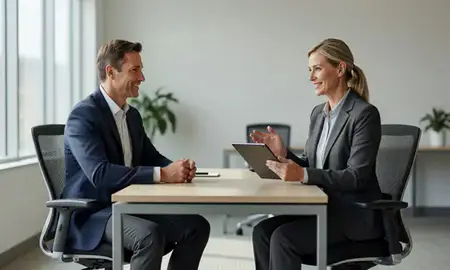 Customer discussing car shipping options in Edina, Minnesota, United States