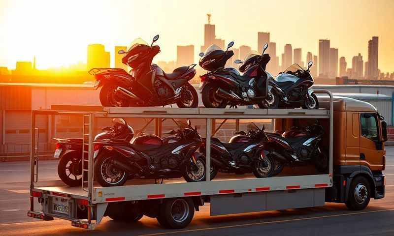 Lakeville, Minnesota motorcycle shipping transporter