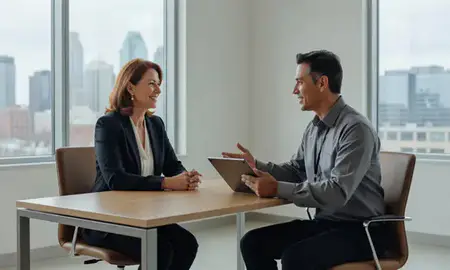 Customer discussing car shipping options in Minneapolis, Minnesota, United States
