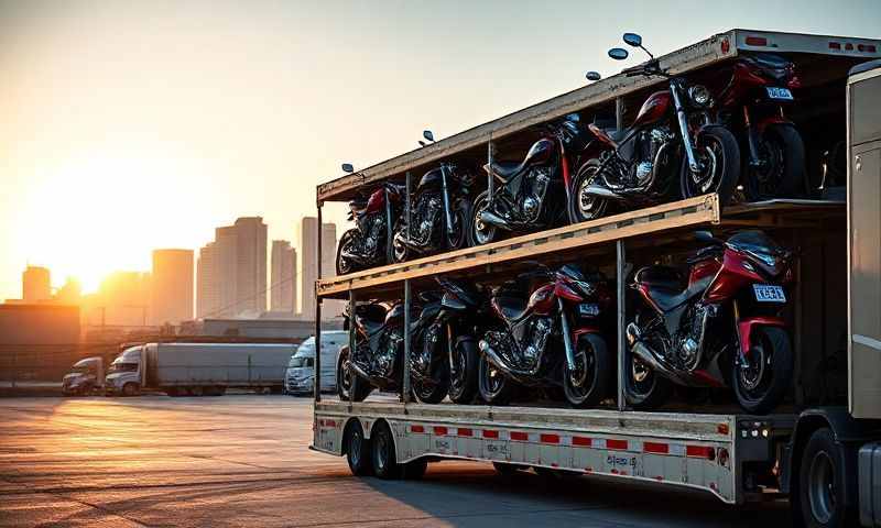 Moorhead, Minnesota motorcycle shipping transporter