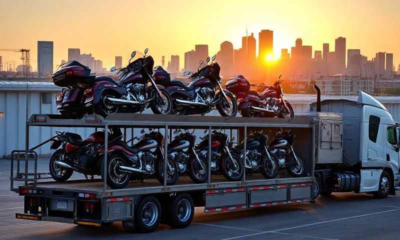 Roseville, Minnesota motorcycle shipping transporter