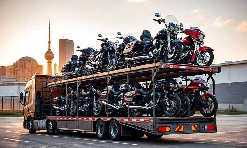 St. Paul, Minnesota motorcycle shipping transporter