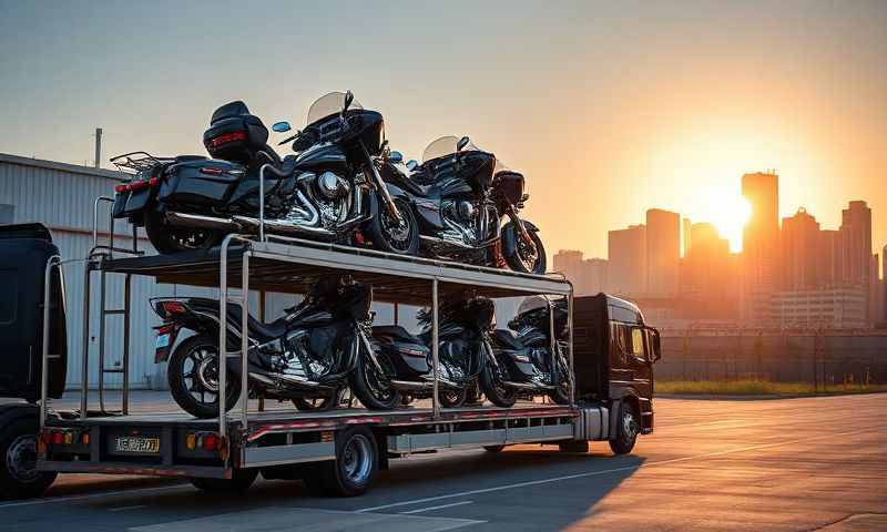 Woodbury, Minnesota motorcycle shipping transporter