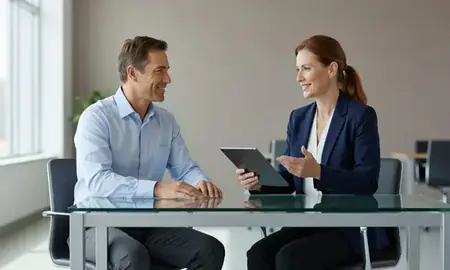 Customer discussing car shipping options in Brandon, Mississippi, United States