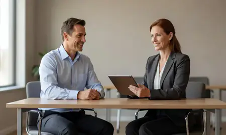 Customer discussing car shipping options in Corinth, Mississippi, United States