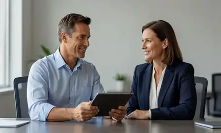 Customer discussing car shipping options in Greenville, Mississippi, United States
