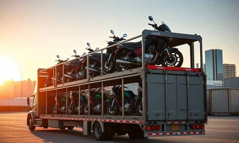 Gulfport, Mississippi motorcycle shipping transporter