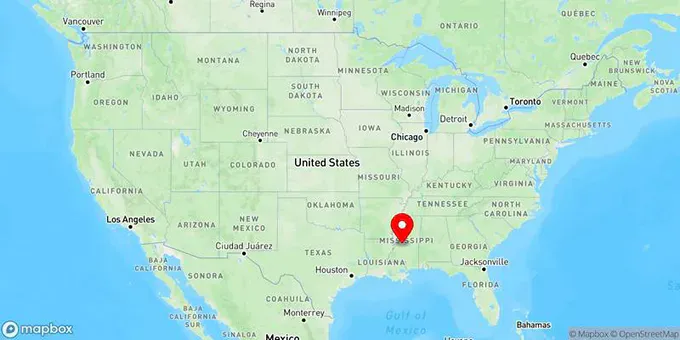 Map of Madison, Mississippi, United States