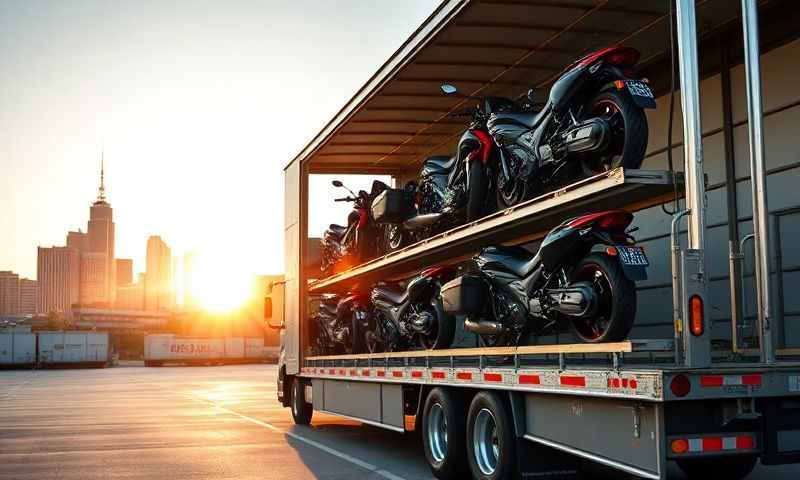 Meridian, Mississippi motorcycle shipping transporter