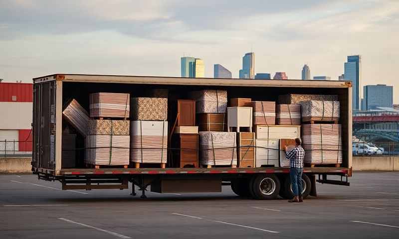 Pascagoula, Mississippi furniture shipping transporter