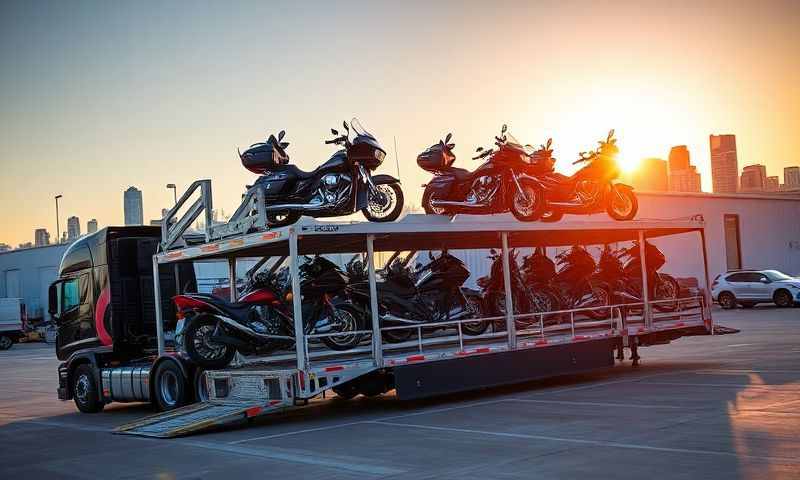 Missouri motorcycle shipping transporter