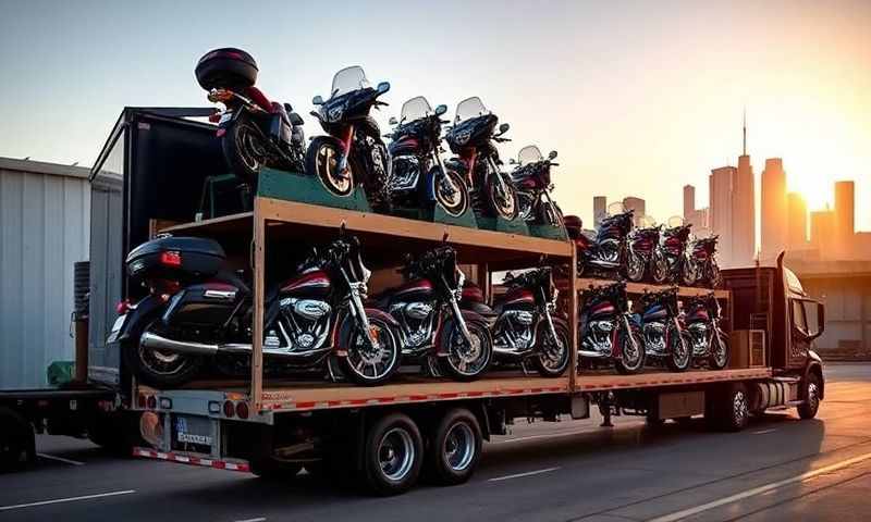 Ballwin, Missouri motorcycle shipping transporter