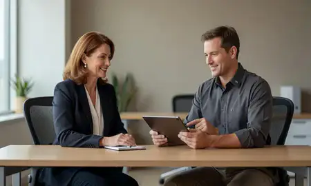 Customer discussing car shipping options in Belton, Missouri, United States