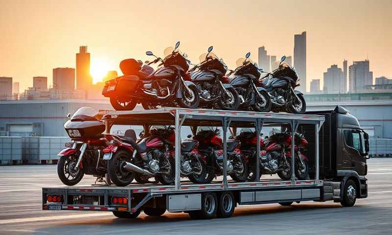 Blue Springs, Missouri motorcycle shipping transporter