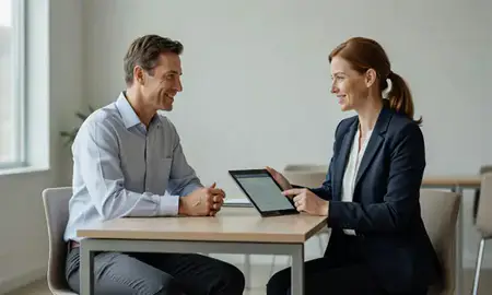 Customer discussing car shipping options in Cape Girardeau, Missouri, United States