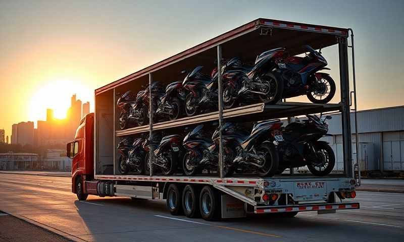 Columbia, Missouri motorcycle shipping transporter