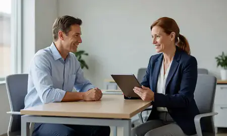 Customer discussing car shipping options in Gladstone, Missouri, United States