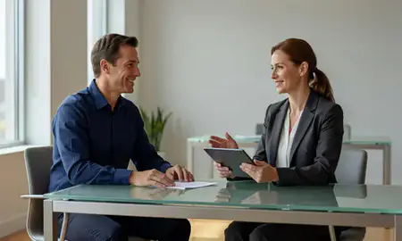 Customer discussing car shipping options in Independence, Missouri, United States