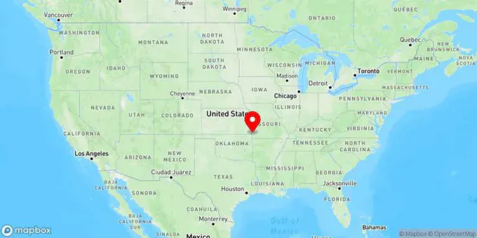 Map of Joplin, Missouri, United States