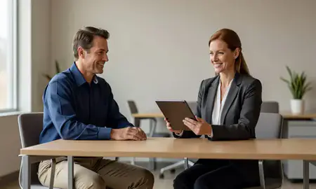 Customer discussing car shipping options in Lee's Summit, Missouri, United States