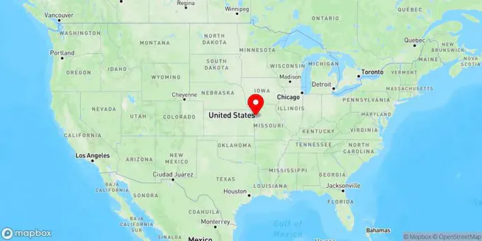 Map of Liberty, Missouri, United States