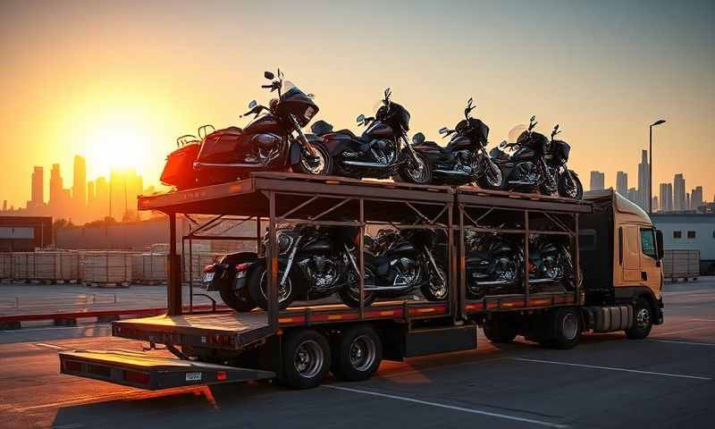 Maryland Heights, Missouri motorcycle shipping transporter