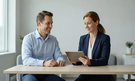 Customer discussing car shipping options in Raytown, Missouri, United States