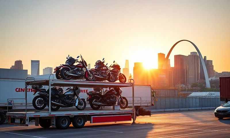 St. Louis, Missouri motorcycle shipping transporter