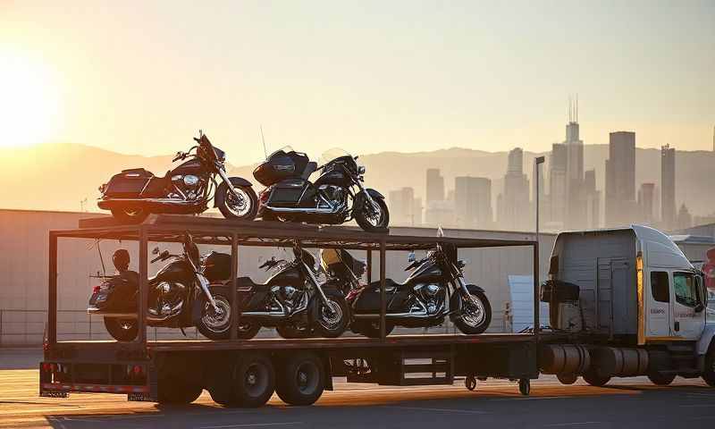 Montana motorcycle shipping transporter