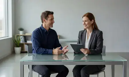 Customer discussing car shipping options in Billings, Montana, United States