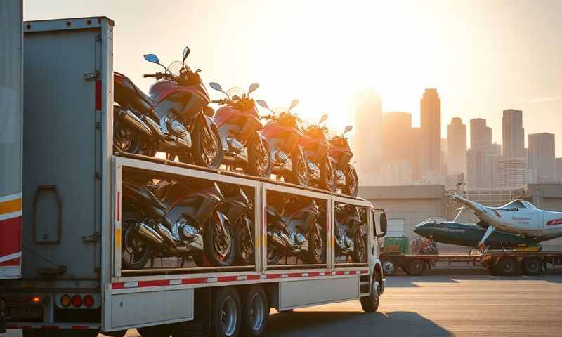 Billings, Montana motorcycle shipping transporter