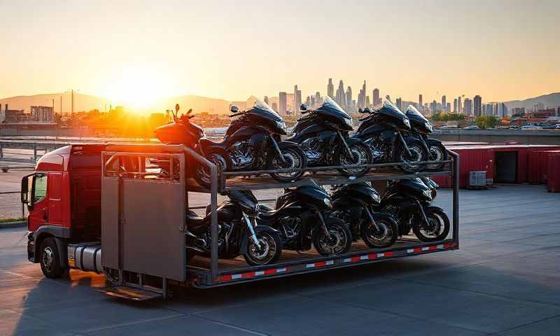 Bozeman, Montana motorcycle shipping transporter