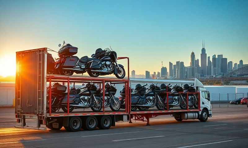 Butte, Montana motorcycle shipping transporter