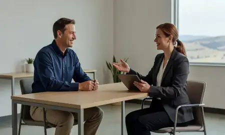 Customer discussing car shipping options in Four Corners, Montana, United States