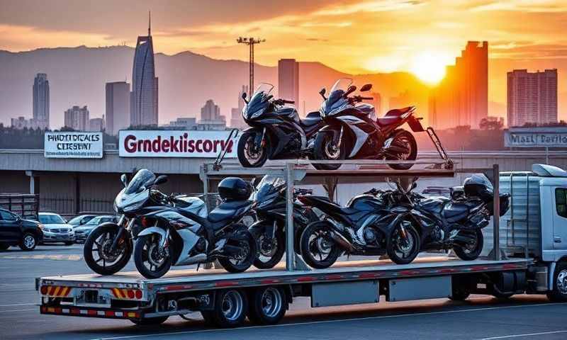 Great Falls, Montana motorcycle shipping transporter