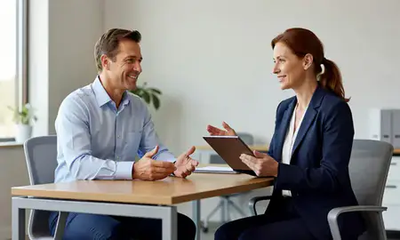 Customer discussing car shipping options in Havre, Montana, United States