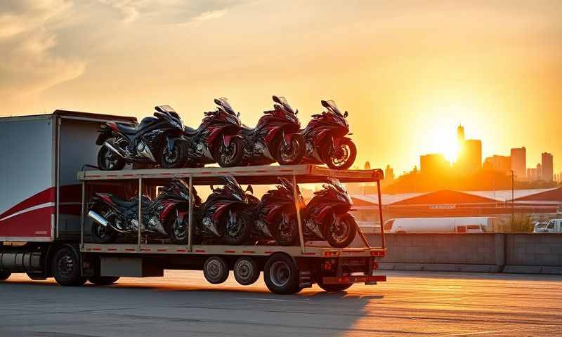 Havre, Montana motorcycle shipping transporter